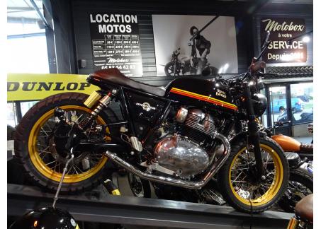 ROYAL ENFIELD INTERCEPTOR prépa SUNRISE + MOTOBOX
