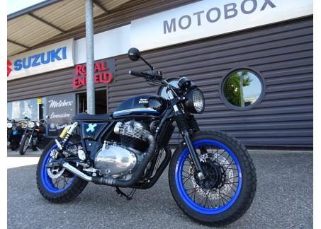 ROYAL ENFIELD INTERCEPTOR 650 Blue Scrambler