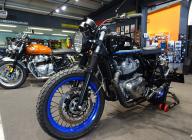 ROYAL ENFIELD INTERCEPTOR 650 Blue Scrambler