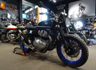 ROYAL ENFIELD INTERCEPTOR 650 Blue Scrambler